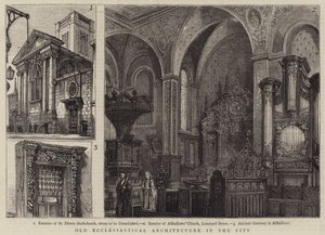 Old Ecclesiastical Architecture in the City